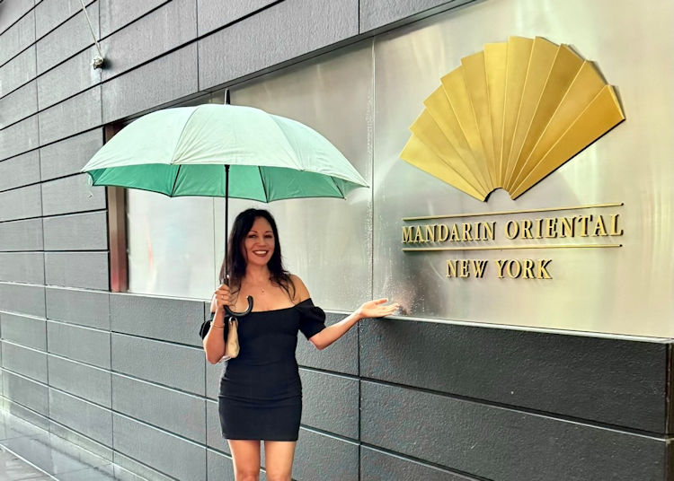 Mandarin Oriental NYC Sign